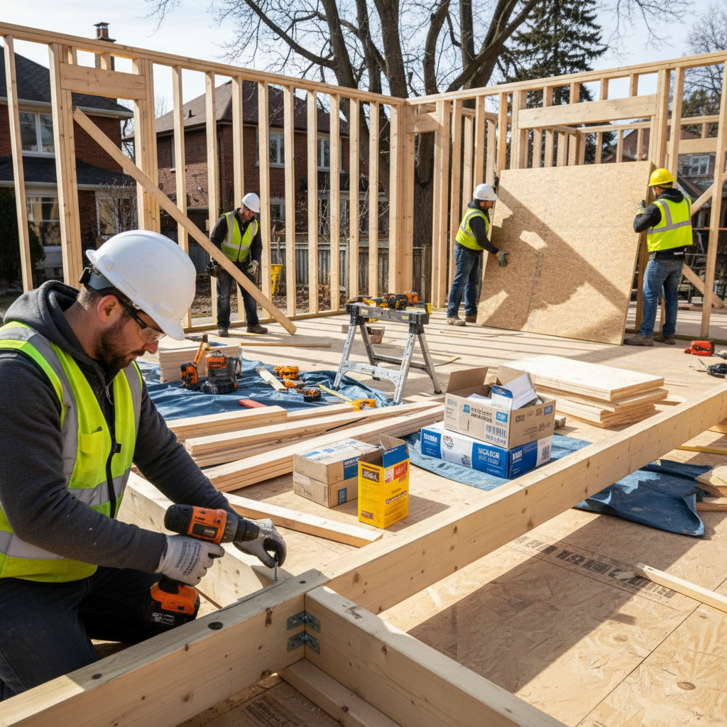 Garden Suite Construction